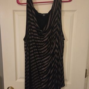 Black and Gold Women's Top